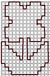 PC Flower Cutting Pattern